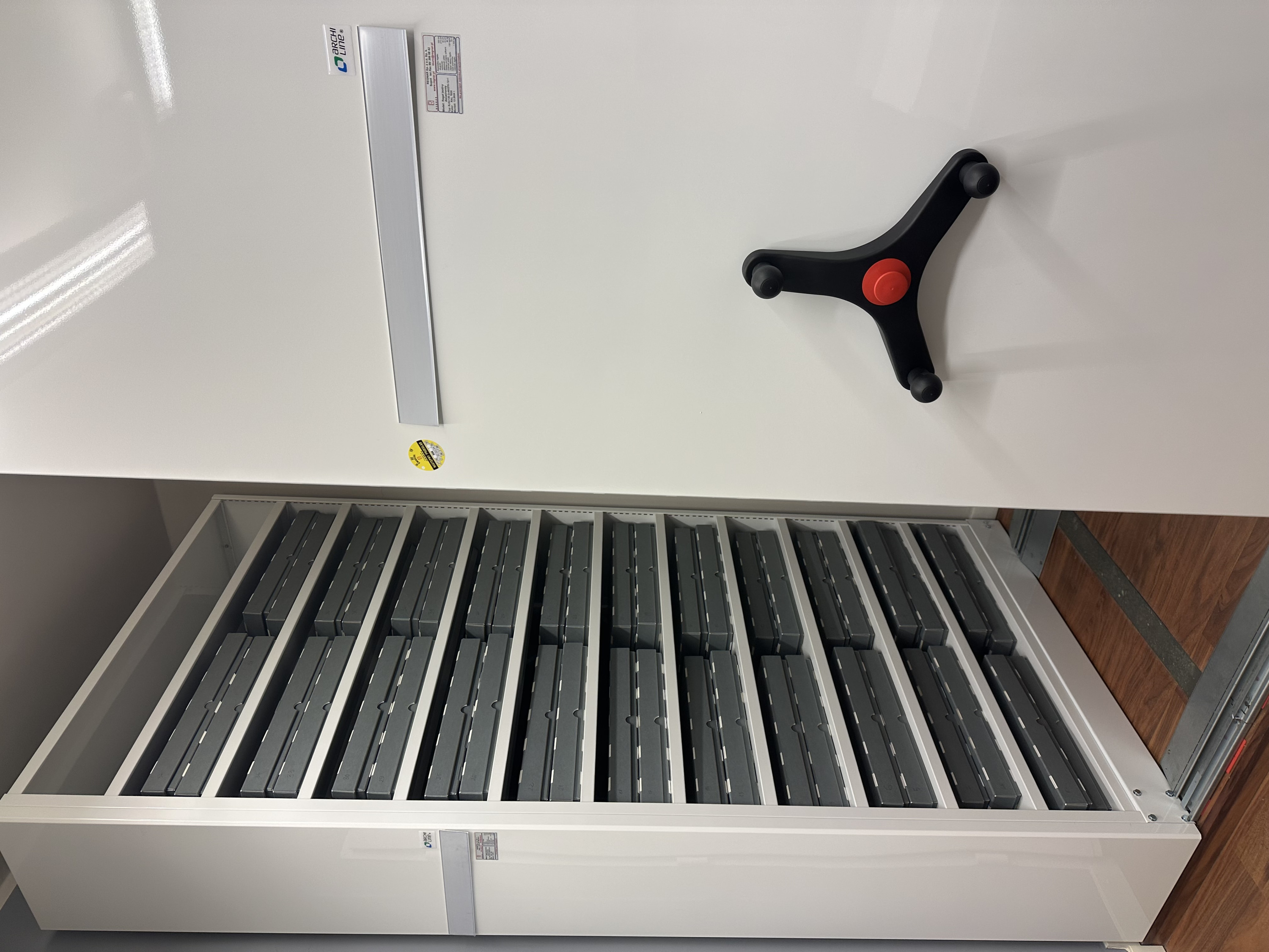 magazyn w MNG, w którym przechowywane są dzieła