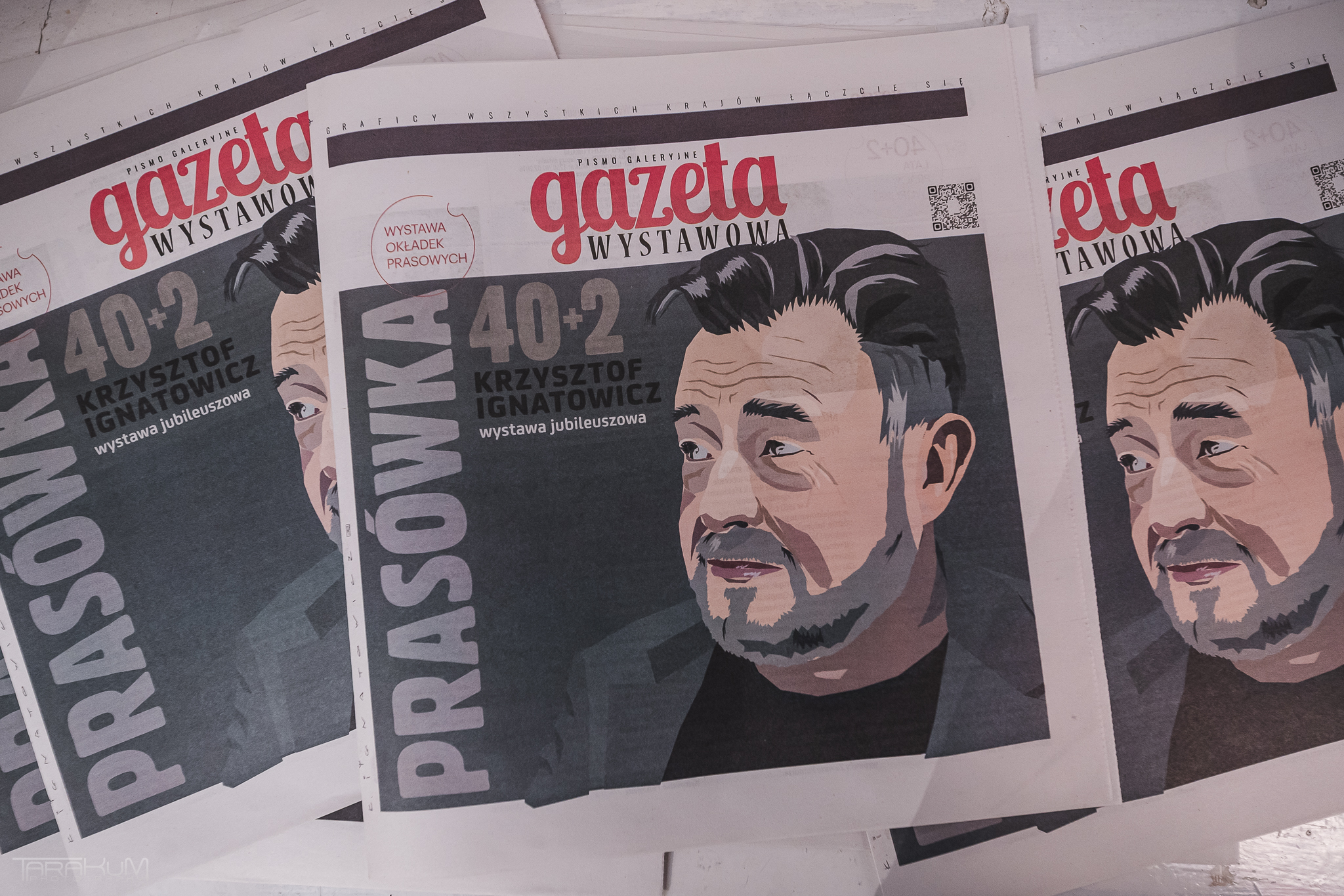 Krzysztof Ignatowicz, okolicznościowa gazeta wystawowa