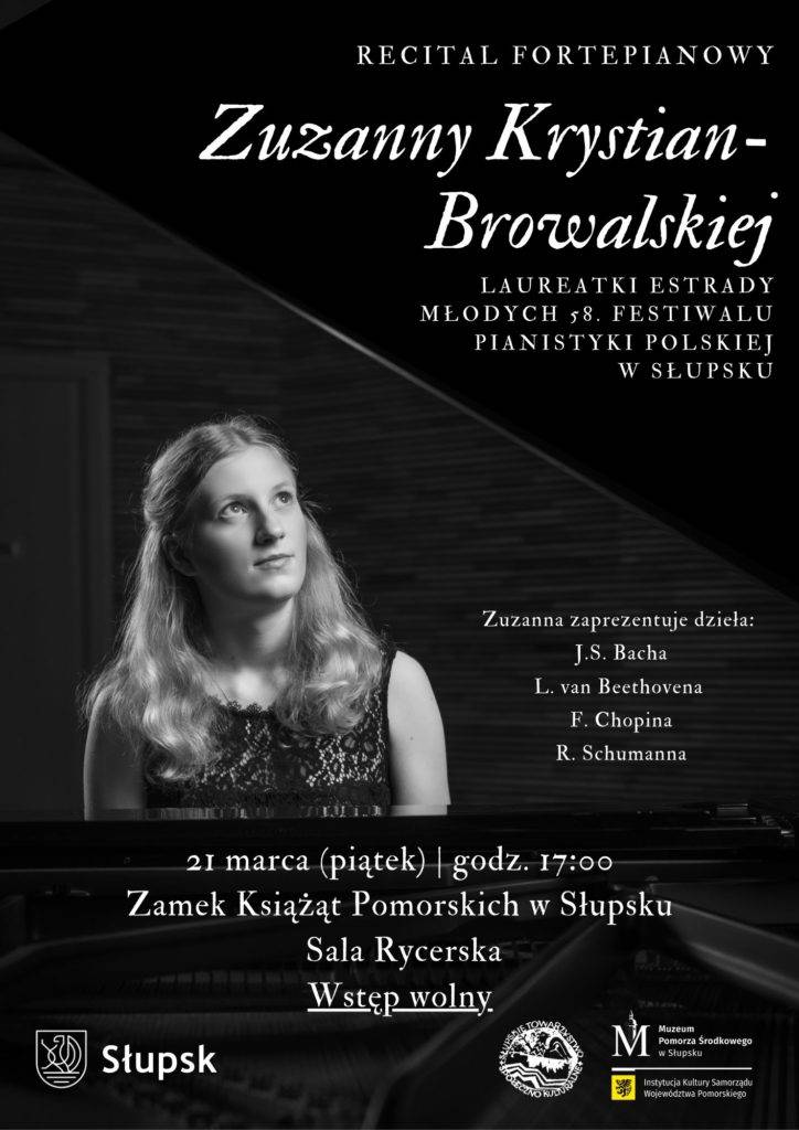 recital fortepianowy, Zamek Książąt Pomorskich, Słupsk