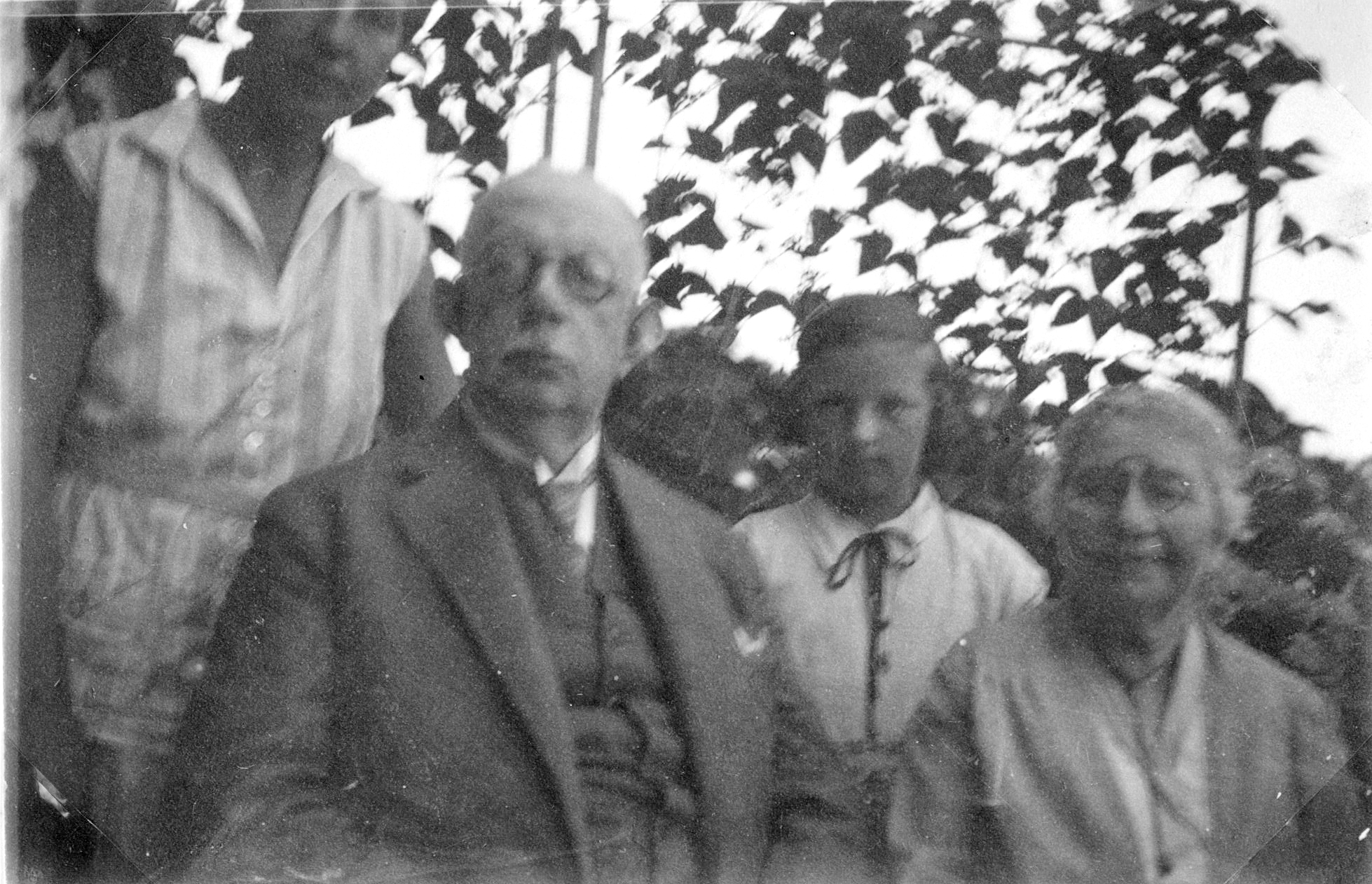 Wilhelm Werner z rodziną
