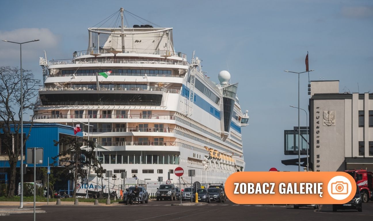 wycieczkowiec AIDAMar, Port Gdynia 2025