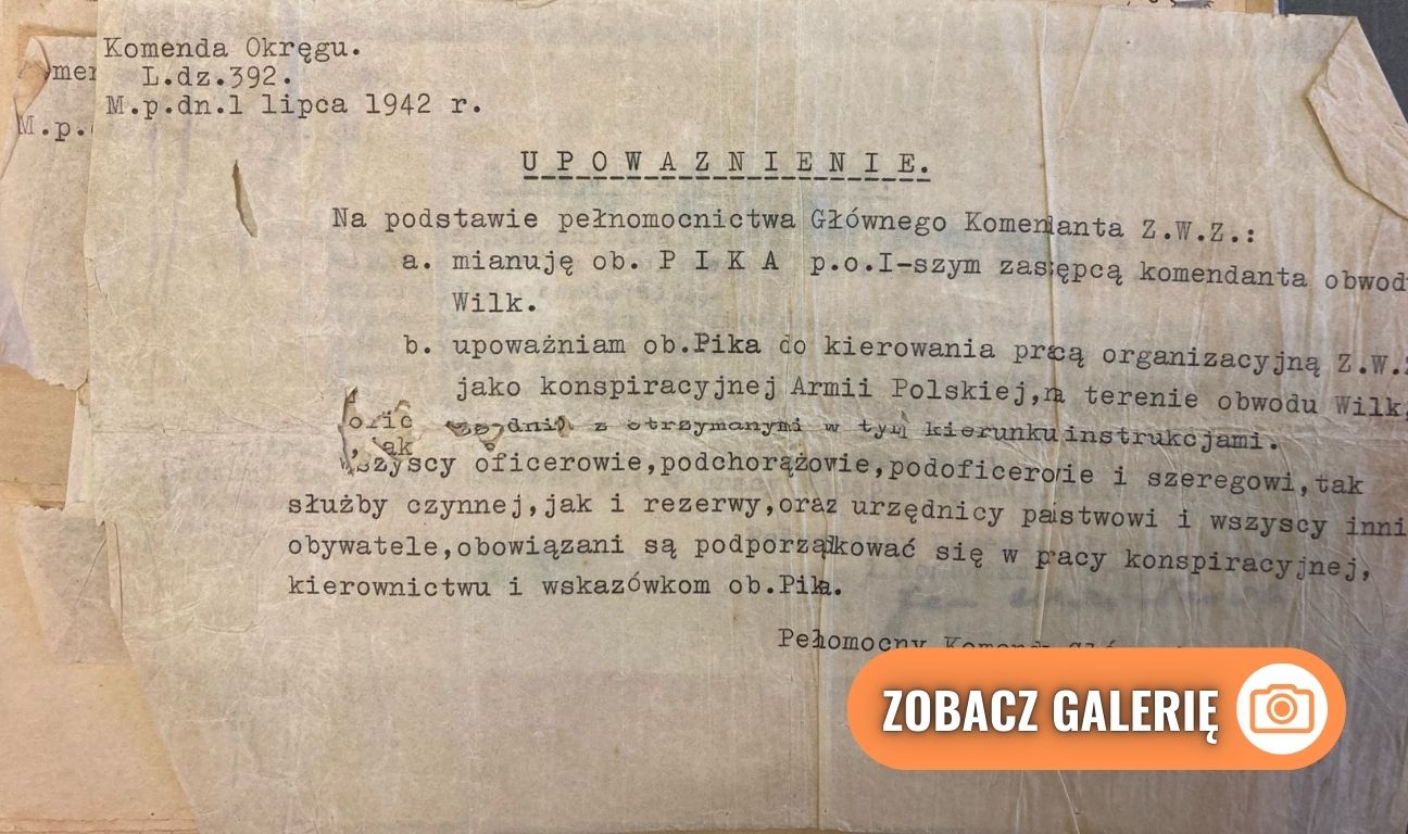 archiwum AK, które trafiło do Muzeum II Wojny Światowej w Gdańsku