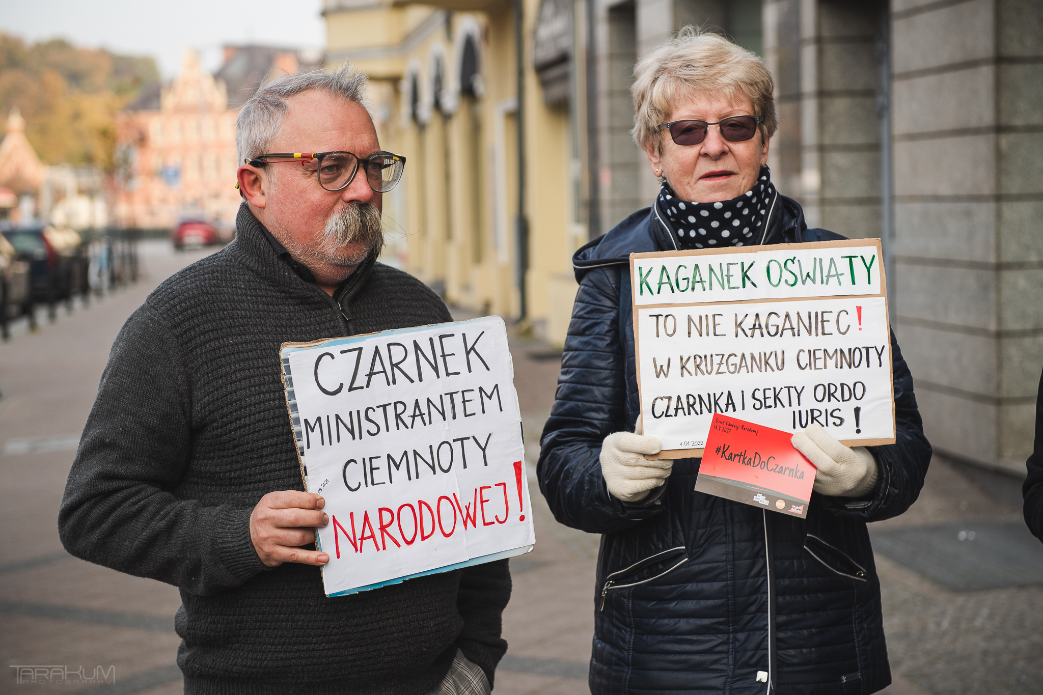 Kartka do Czarnka. Protest pod kuratorium oświaty w Gdańsku