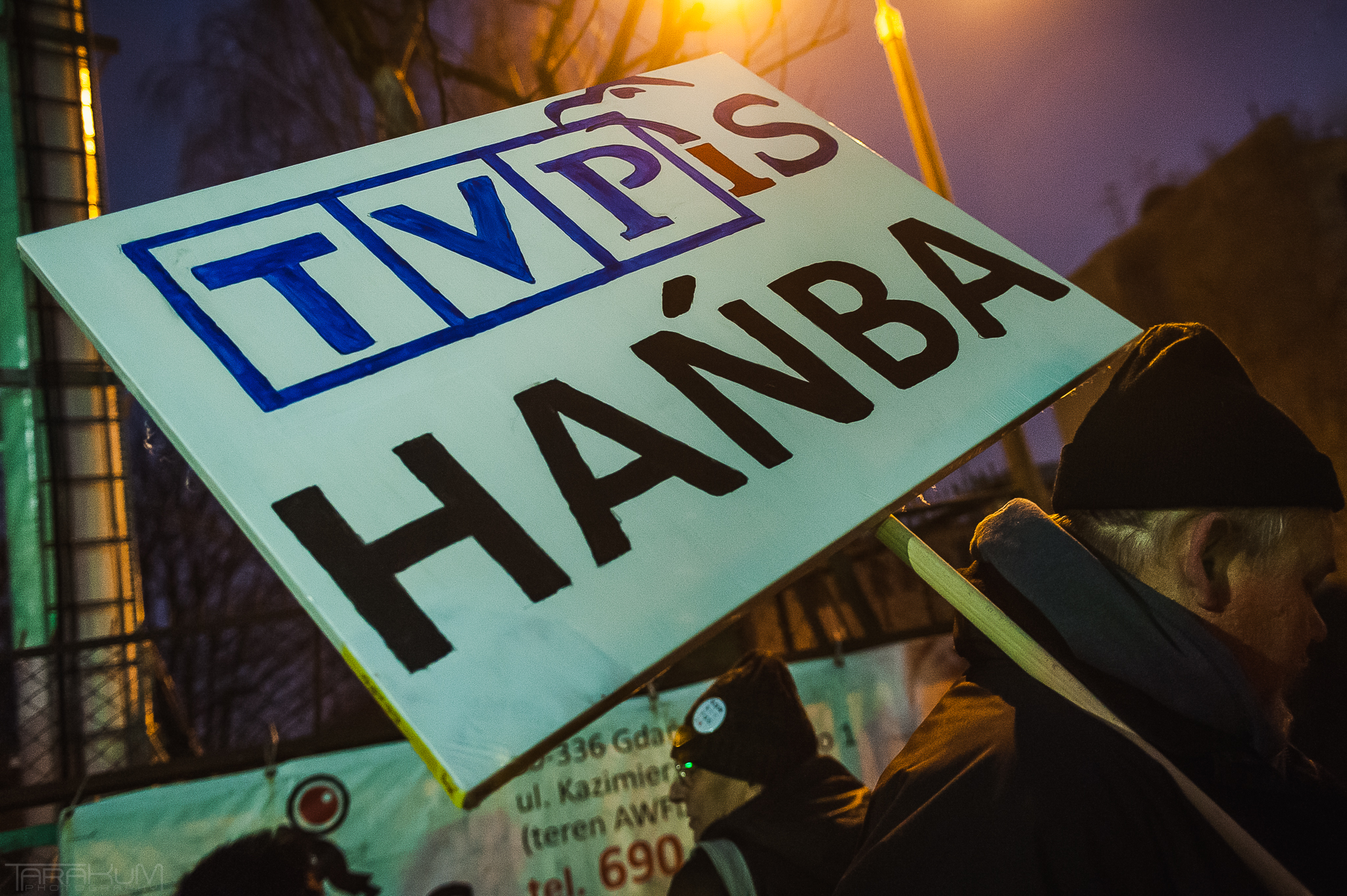 Żądamy zmian w TVP. Protest w Gdańsku