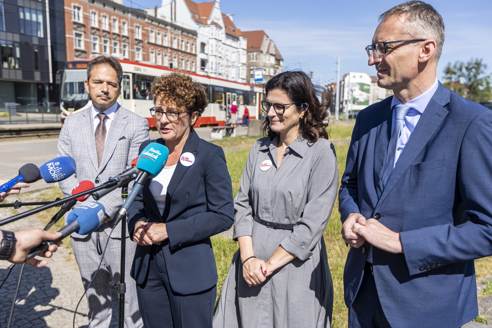 darmowa komunikacja miejska na wybory do europarlamentu, konferencja, Gdańsk 2024