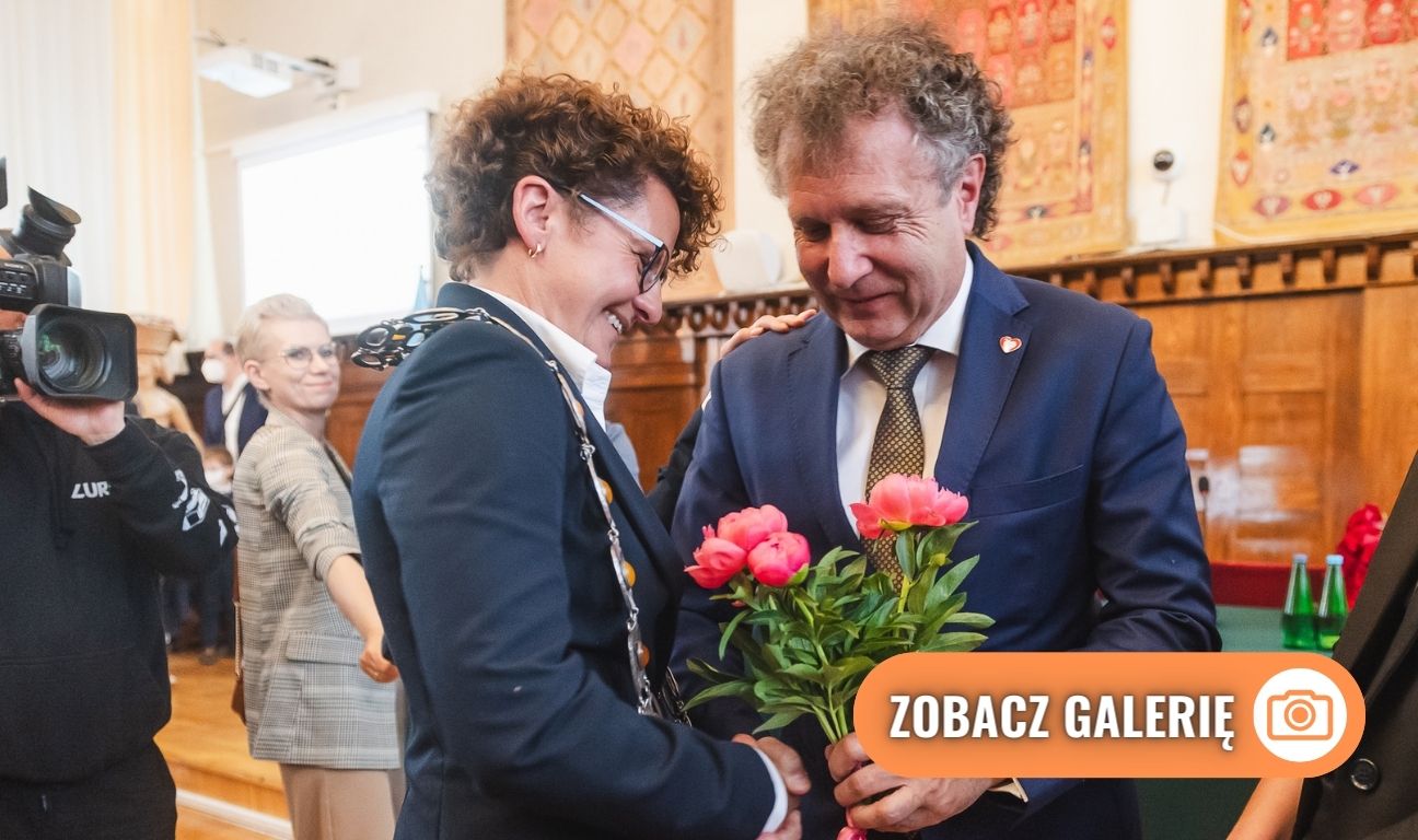 Magdalena Czarzyńska-Jachim, Jacek Karnowski, sesja rady miasta, ślubowanie, Sopot 2024
