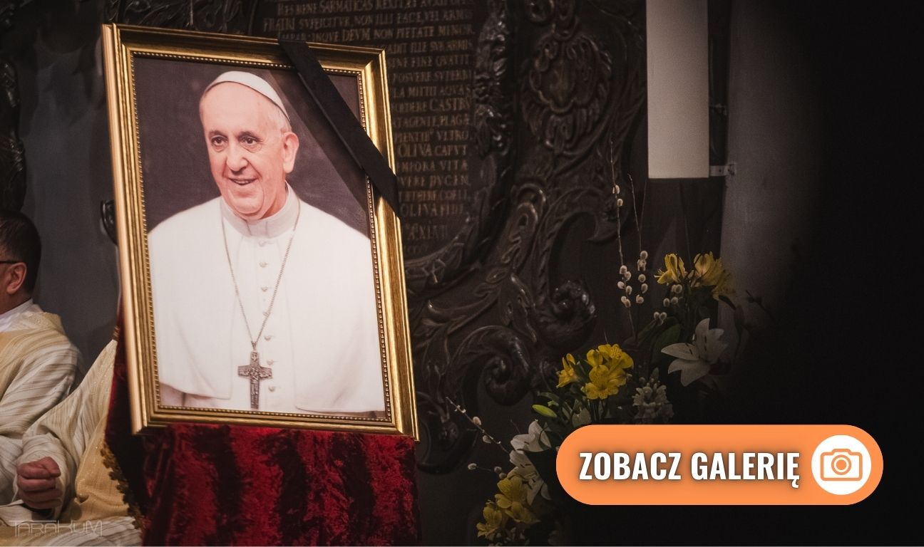 Msza św. za zmarłego papieża Franciszka, archikatedra oliwska, Gdańsk 2025