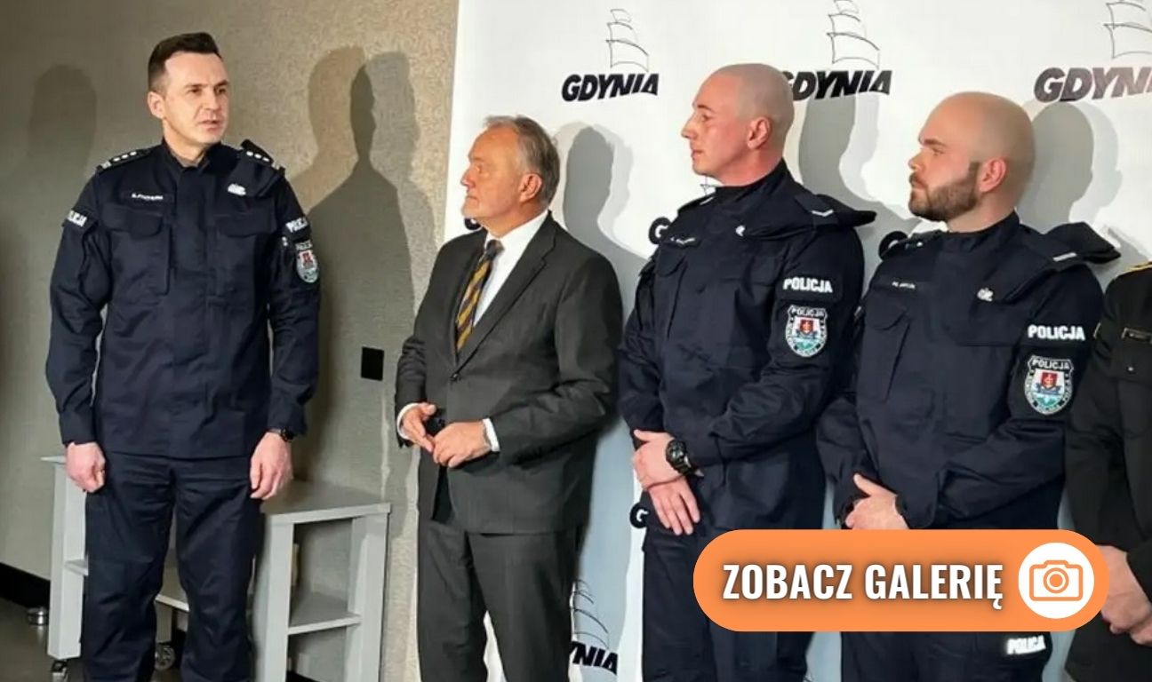 nagrodzeni policjanci, Gdynia