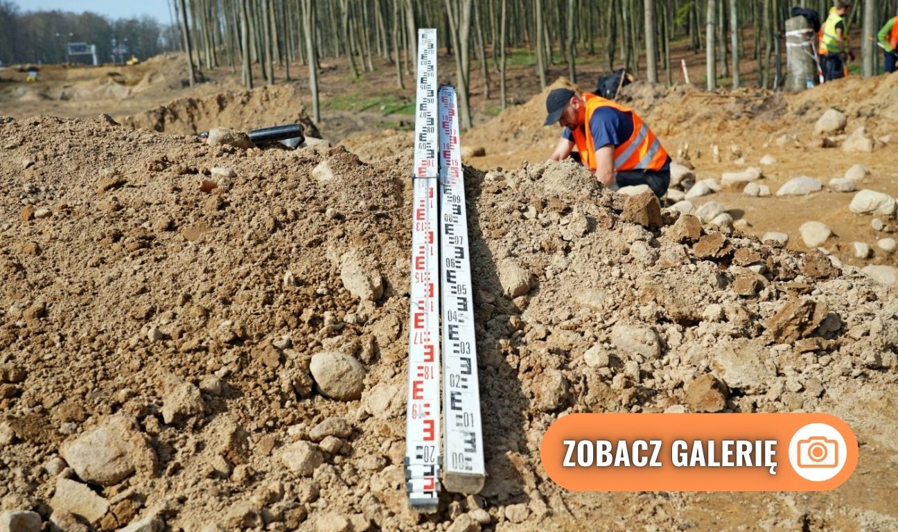prace archeologiczne, budowa obwodnicy Witomina, Gdynia