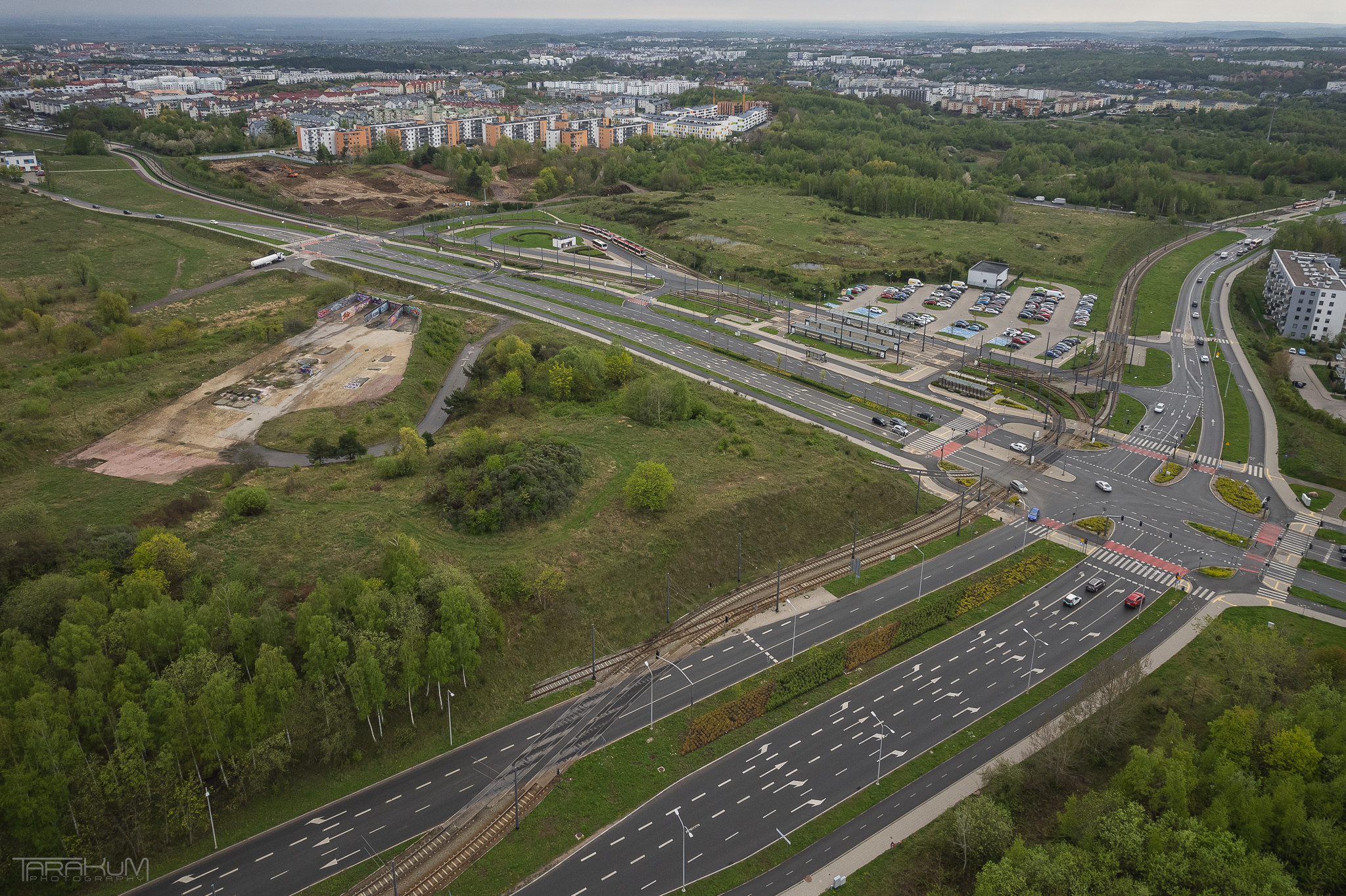 pętla Ujeścisko w Gdańsku, miejsce powstania nowej zajezdni tramwajowej