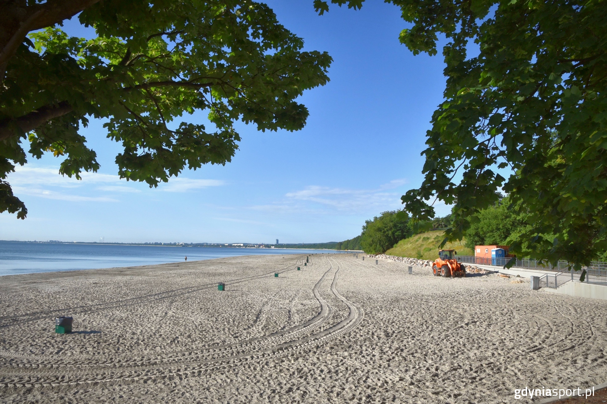 sprzątanie plaży, Gdynia