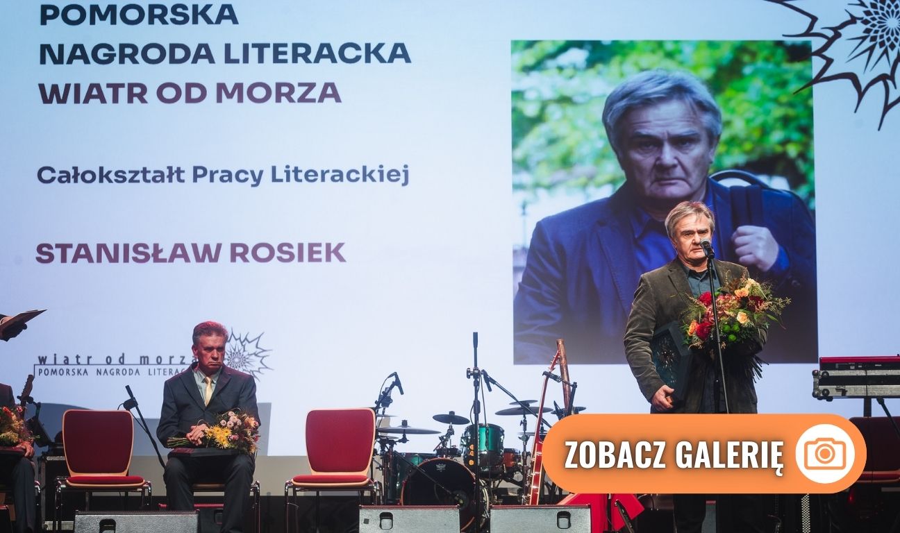 Pomorska Nagroda Literacka „Wiatr od morza”, Gdańsk 2024, Stanisław Rosiek