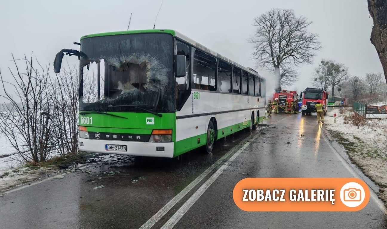 pożar autobusu, Werblinia