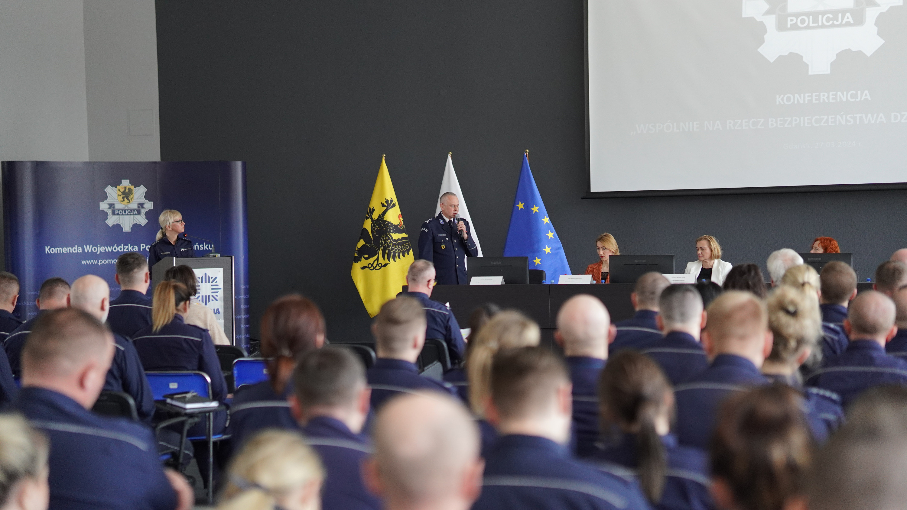 sympozjum dla policjantów o samobójstwach dzieci, Gdańsk 2024