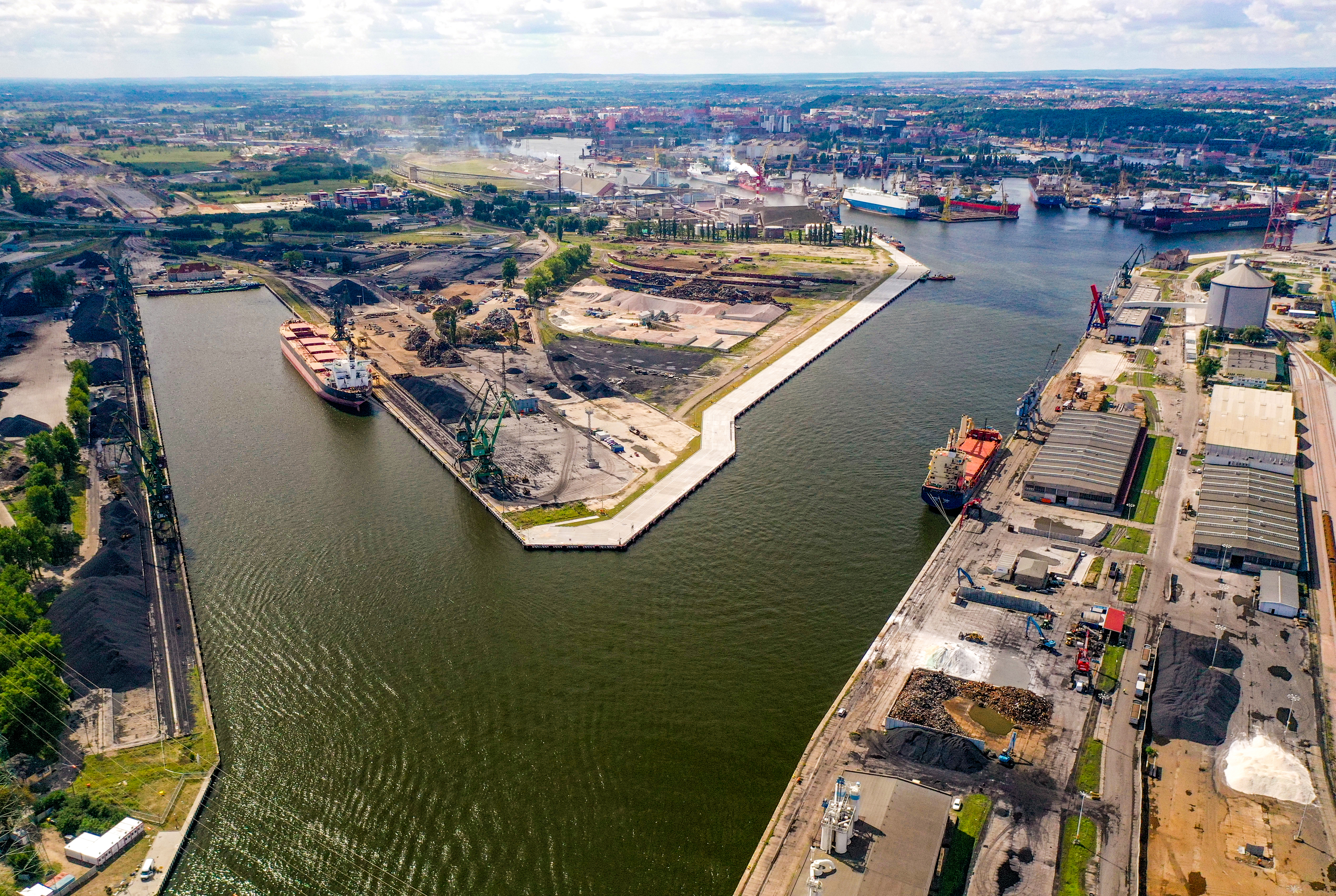 Nabrzeże Rudowe Port Gdańsk