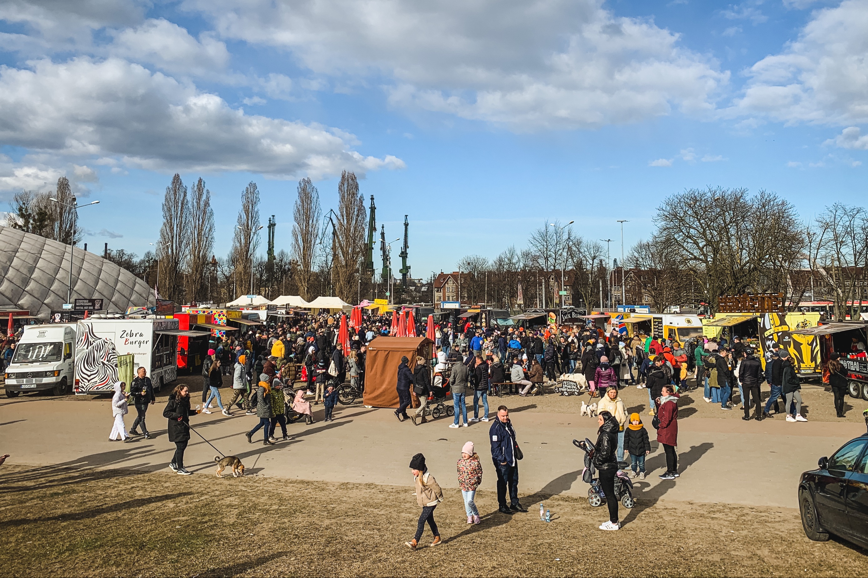 Wielka Szama w Gdańsku, food trucki