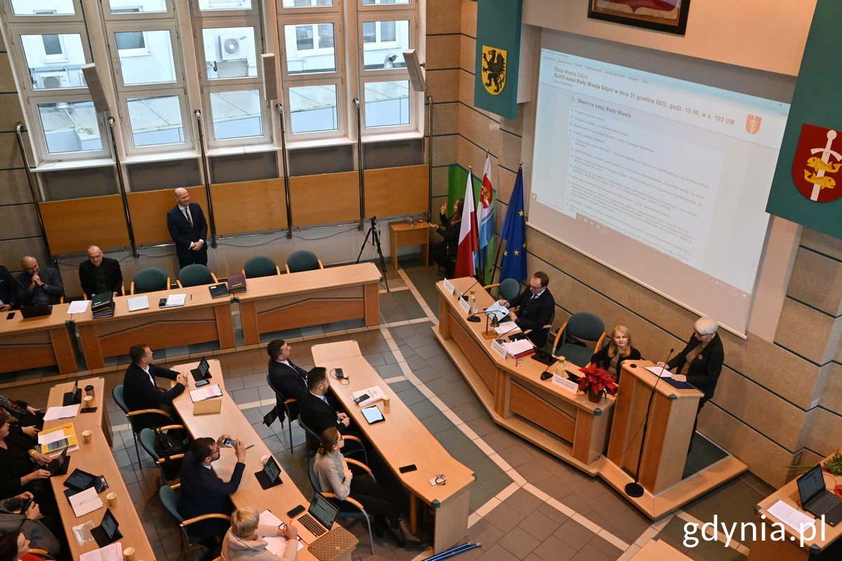 sesja Rady Miasta Gdyni, budżet 2023