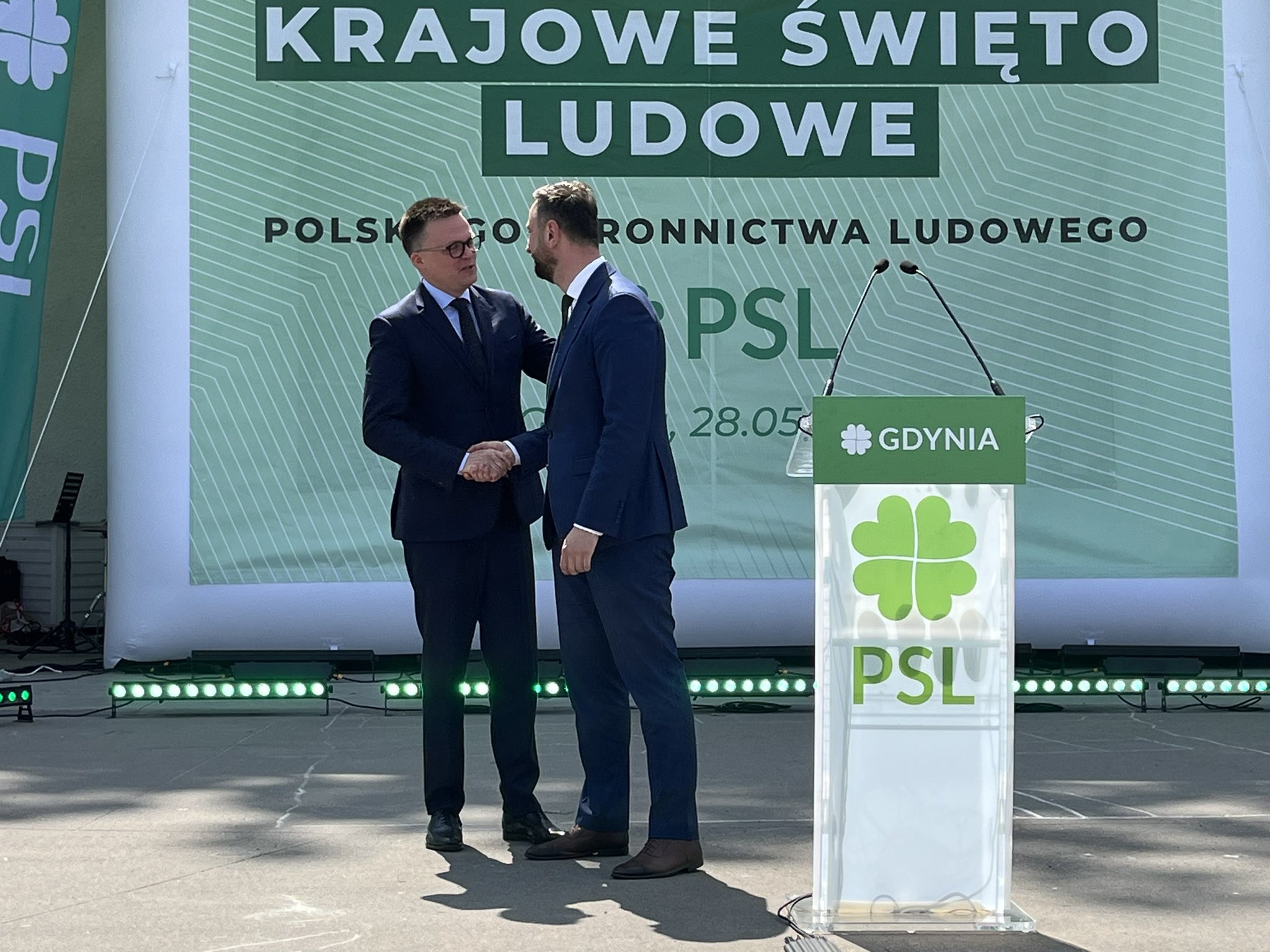 Krajowe Święto Ludowe w Gdyni, Władysław Kosiniak-Kamysz, Szymon Hołownia