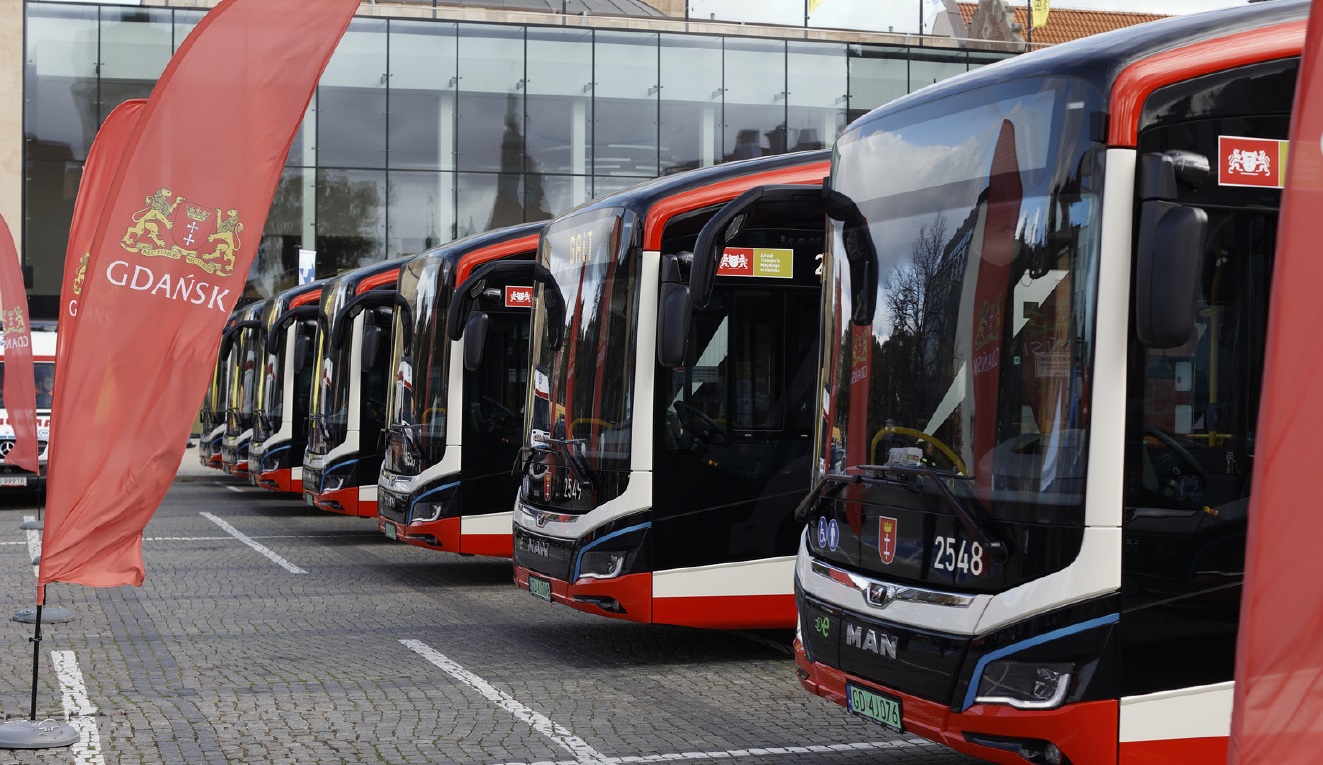 autobusy elektryczne, Gdańsk