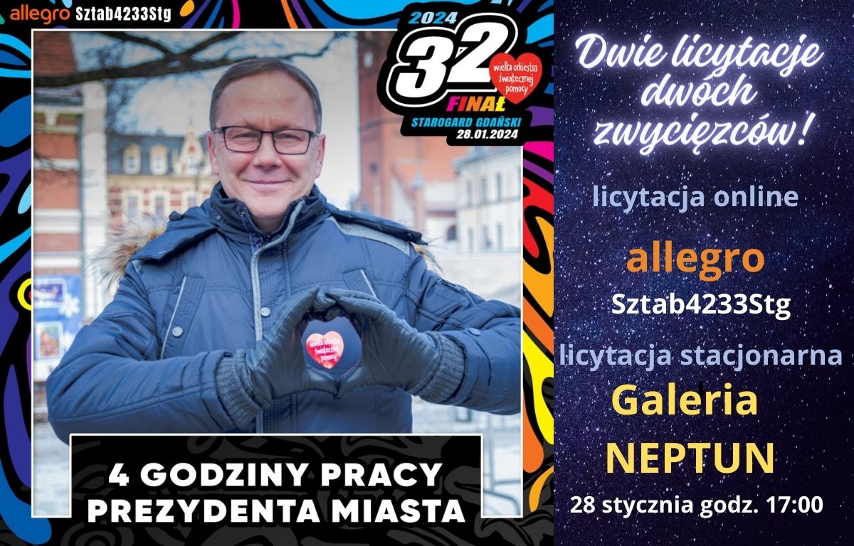 Prezydent Starogardu WOŚP