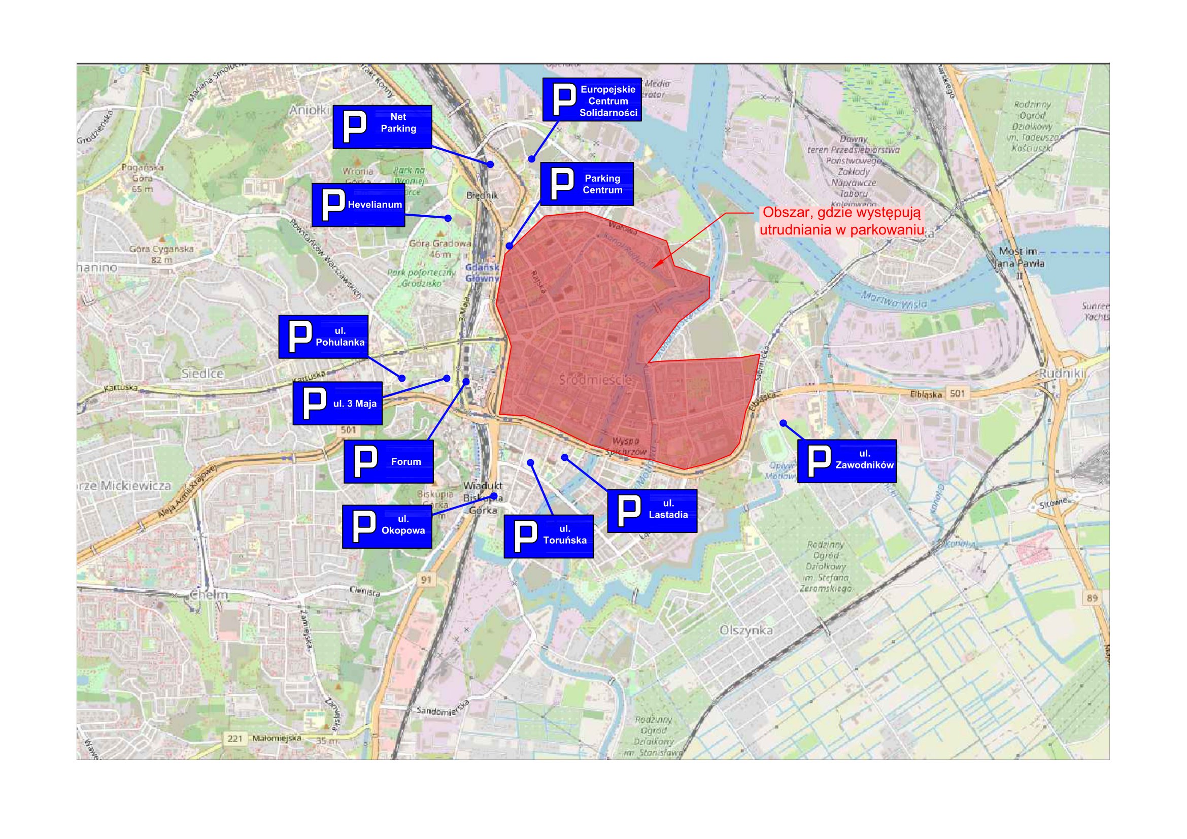 parkingi, Jarmark św. Dominika 2023