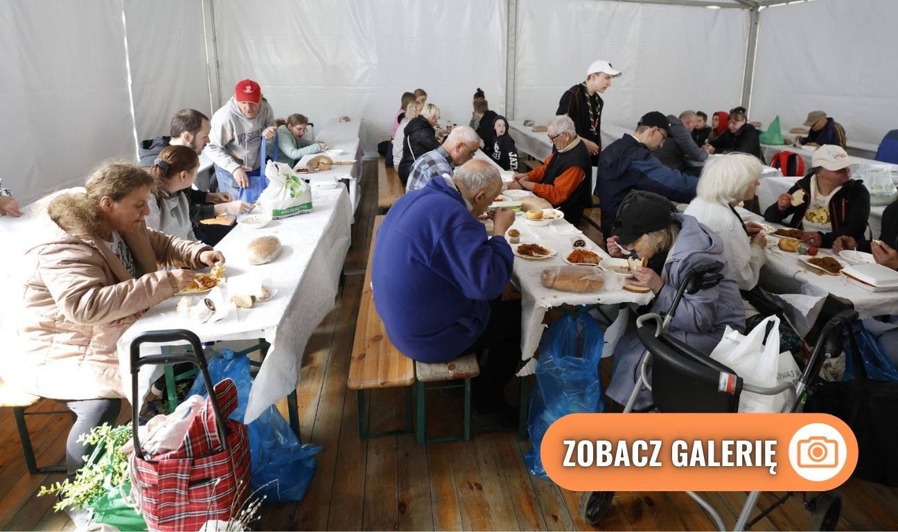śniadanie wielkanocne dla potrzebujących, Gdańsk 2025