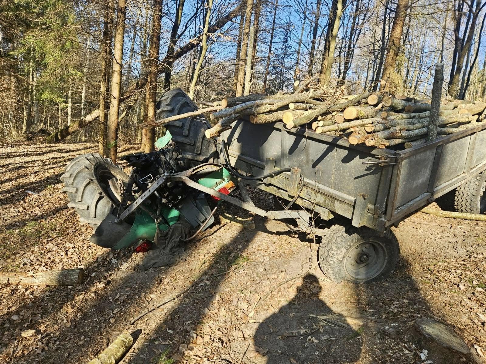 wypadek, Dębino